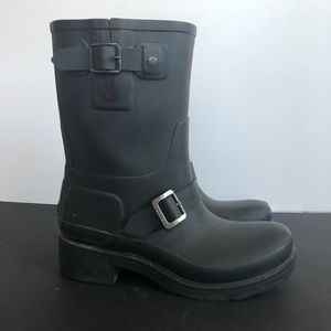 Hunter Moto Rainboots